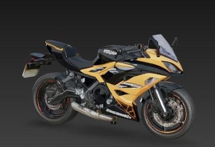 Kawasaki Ninja 650 Detailed Scale Model