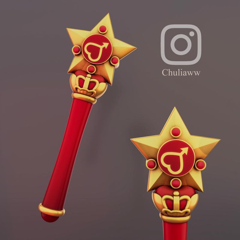 Sailor Mars Wand