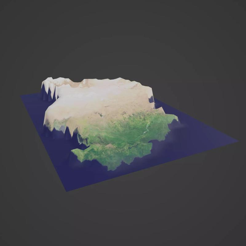 chad map