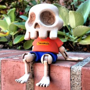 Jeff, my friend Calavera (articulated)