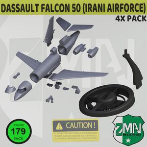 DASSAULT FALCON 50  IRIAF EP-TFA V3 (4 IN 1) (SUSANNA)