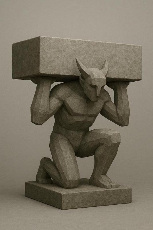 Acolyte of the Fallen - Inverted Altar Statue