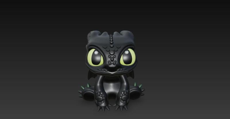 Toothless Dragon