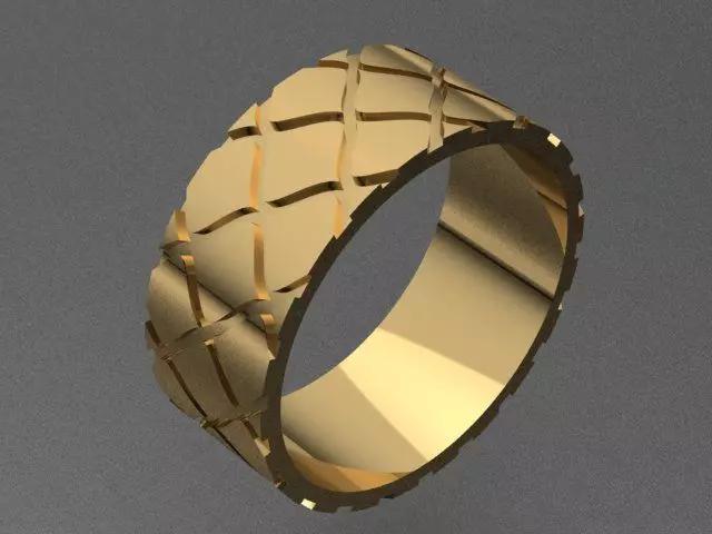 Luxury Golden Men Ring