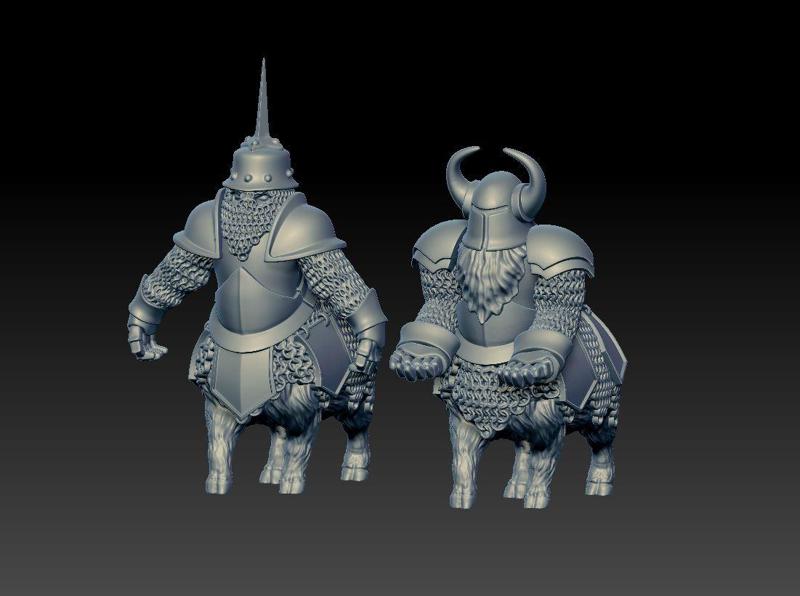 Chaos Dwarf Boar Centaur Crew