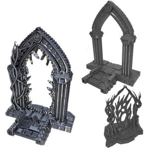 Arched Portal and Feywilds Portal Tabletop Terrain Set