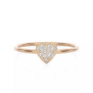 Light Minimalist Diamond Ring