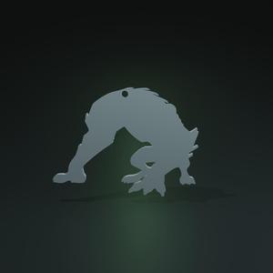 Wildmutt ben 10 Keychain
