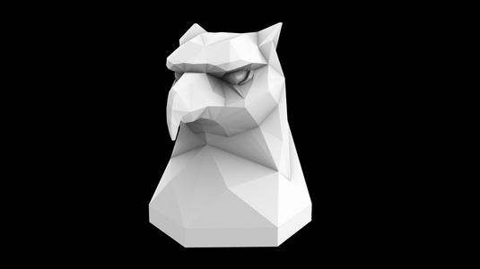 Eagle head key ring / llavero cabe de aguila