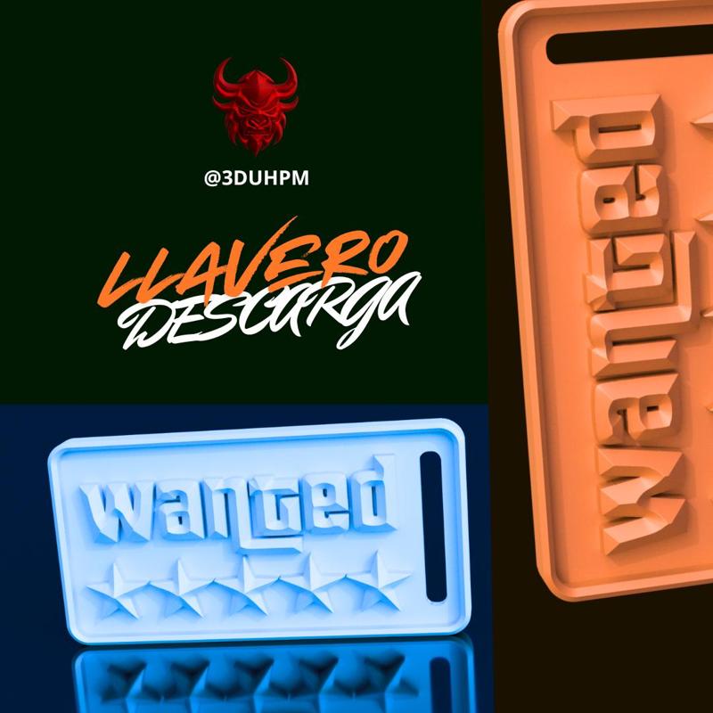 Wanted 3D Plaque - 5 Stars