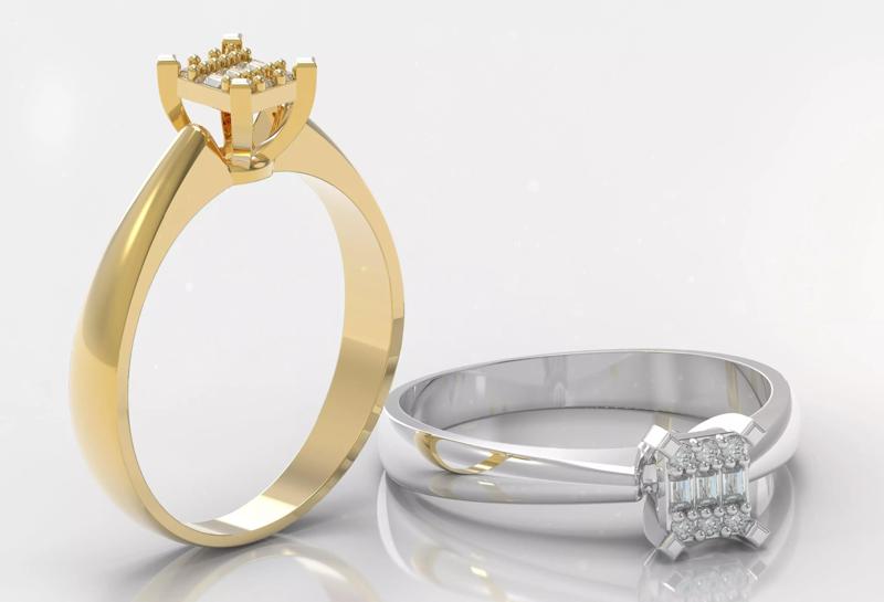 M1299003 Baguette ring