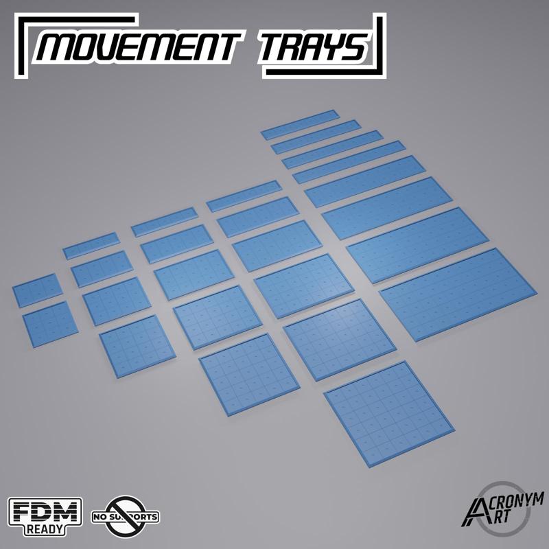 Rectangular Movement Tray Pack