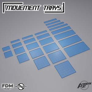 Rectangular Movement Tray Pack