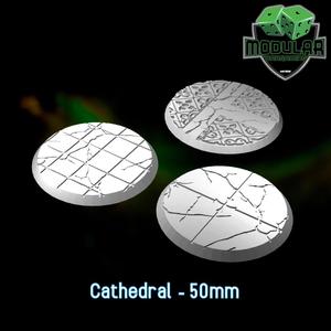 Cathedral Bases - 50mm set