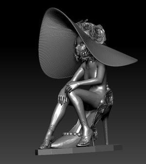 From the series The Girl in the Hat 2