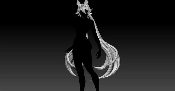 Hair girl 257