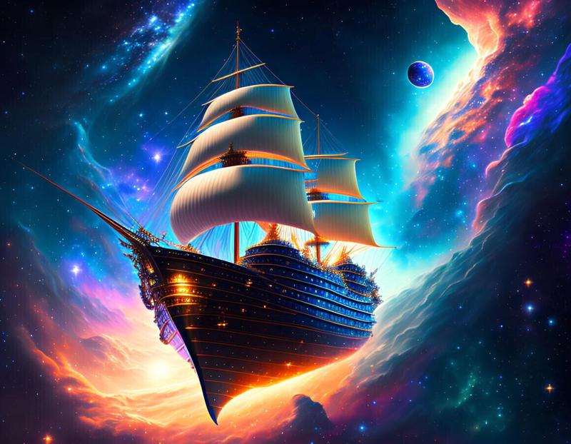 Big Hover Space Boat