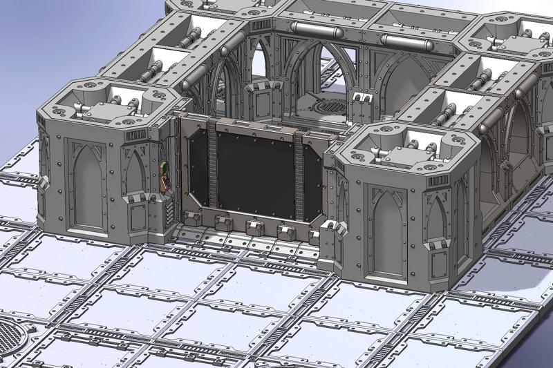 Blast Doors Zone Mortalis 28mm