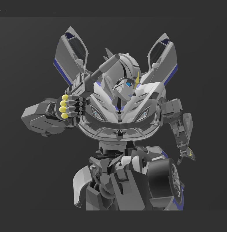 Trabsformer Aurora rebuild and poses