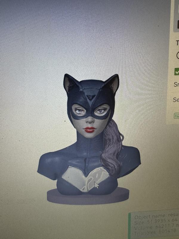 Cat Woman Bust