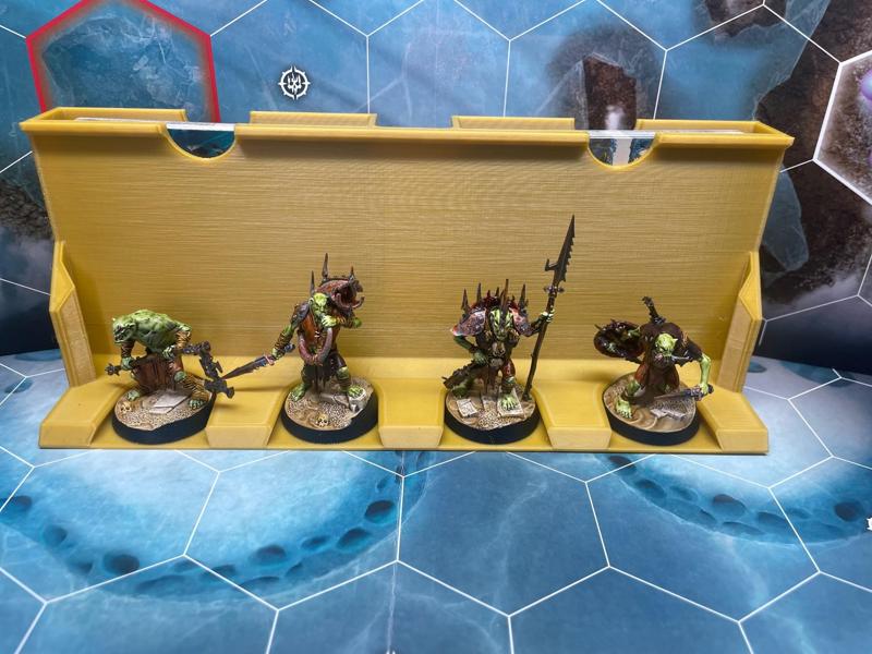 HOLDER FOR DAGGOK'S STAB-LADZ, WAR HAMMER UNDERWORLDS, DEATHGORGE