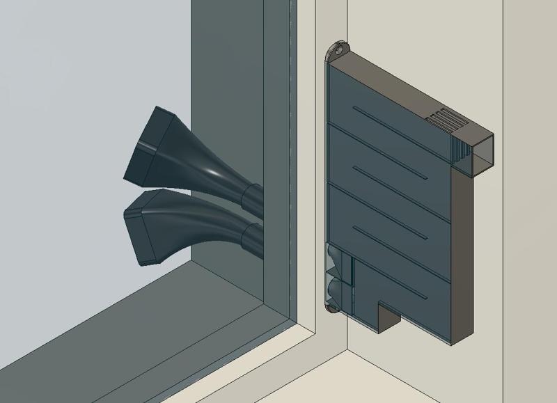 Air Heat exchanger high efficiency ventilation