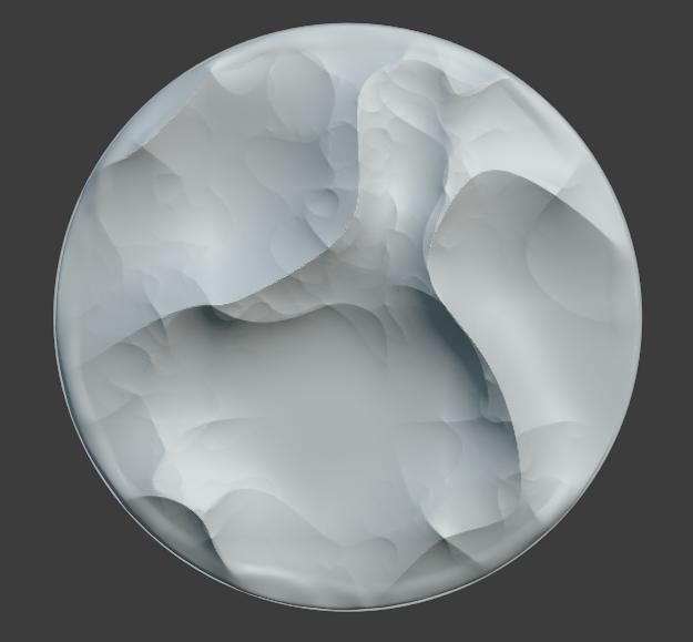 Basic Drifted Snow (25mm Base)