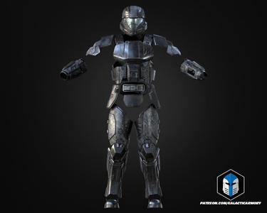 Helldivers 2 - A-9 Helljumper Helmet and Armor - 3D Print Files