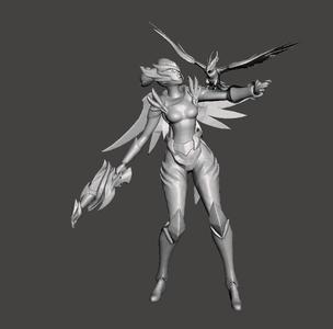 Warden Quinn 3D Model