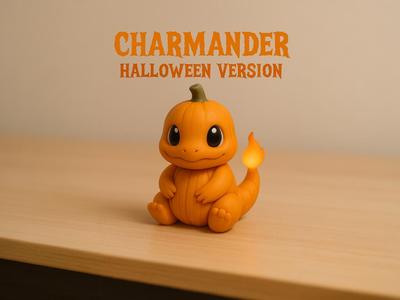 Charmander (Pokémon) – Halloween Pumpkin Edition