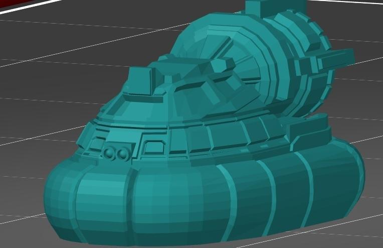 Steppes Lord Hovercraft American Mech Game 6mm Mecha Vladyka stepey Владыка степей