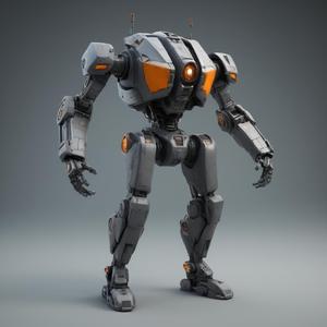 Cyclope Mech Warrior battle robot