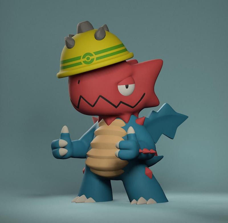 Druddigon Rocky Helmet - Pokemon tcg