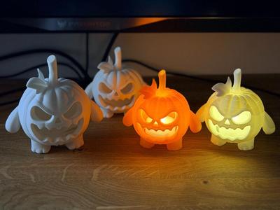 Halloween pumpkin - Tealight compatible