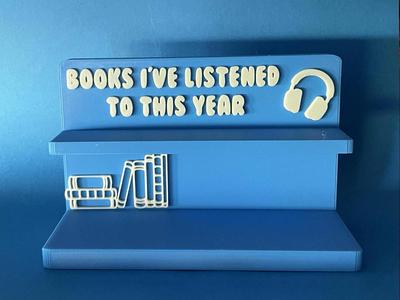 Books I've listened to this year counter 