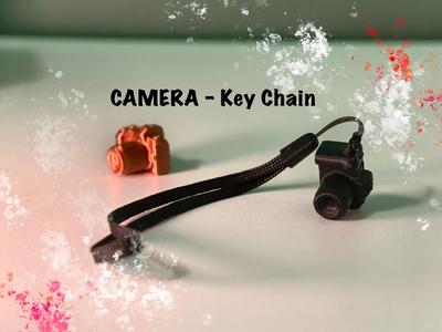 Miniature Camera Keychain