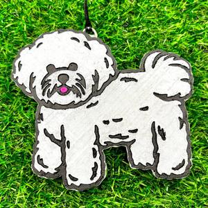 Bichon Frise Dog Freshie Mold - 3D Model Mold Box for Silicone Freshie Moulds