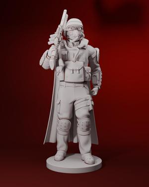 🪖HELLDIVER SOLDIER AC-1 | HELLDIVERS 2 | 3D PRINTABLE FIGURINE