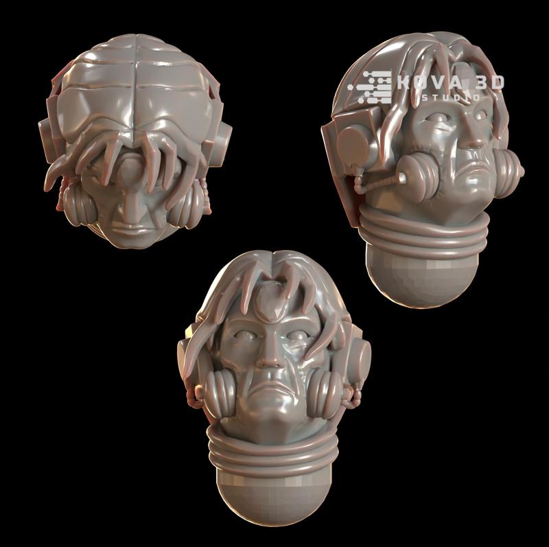 Blood captain head