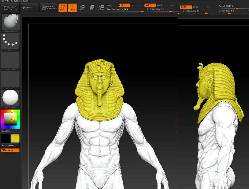 Pharaon Mask for fun and cosplay