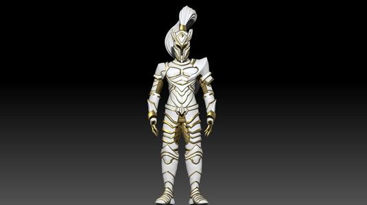 Igris white Helmet and Armor Cosplay