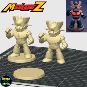 Mazinger Z - Retro Infinity Style 3D Figure (100mm) | vinyl collectible