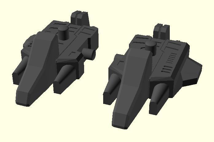 Transformers G1 Micromasters SixTurbo SixBuilder Feet