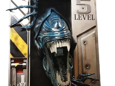 ALIEN QUEEN WALL 4