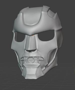 Dr.Doom Mask from the comics | 3D Printable