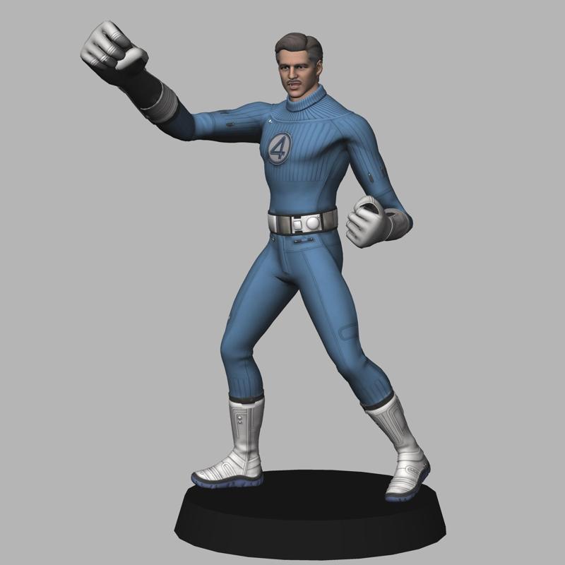 Mr Fantastic - Fantastic Four First Steps - LOW POLYGONS AND NEW EDITION