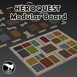 Descent HeroQuest Dungeon modular board