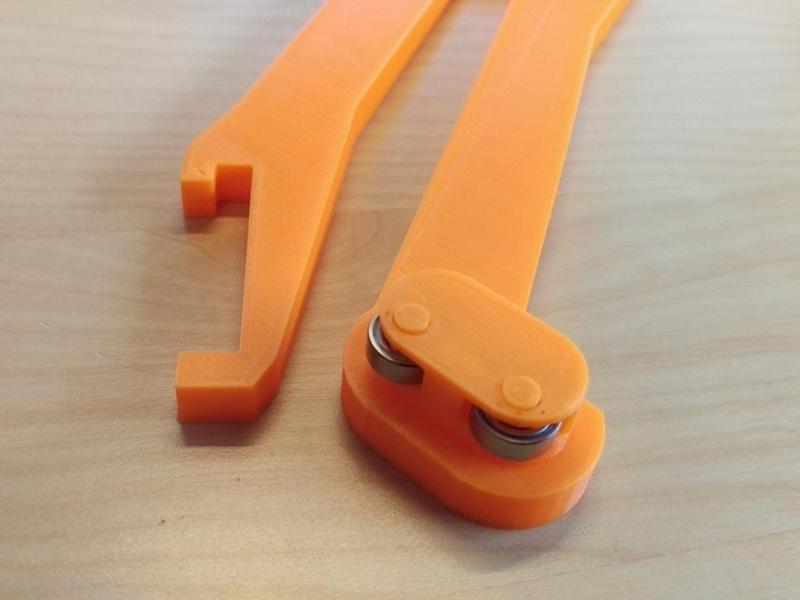 Modified Prusa i3 MK2 Spoolholder with ball bearing