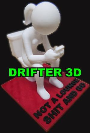 Women's Restroom Figurine (NSFW and SFW Text versions)
