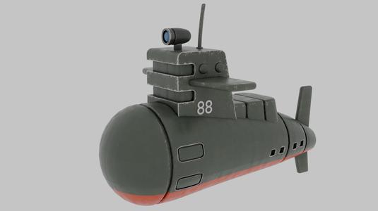 Metal Slug Rebel Army's Mini-Sub 88
